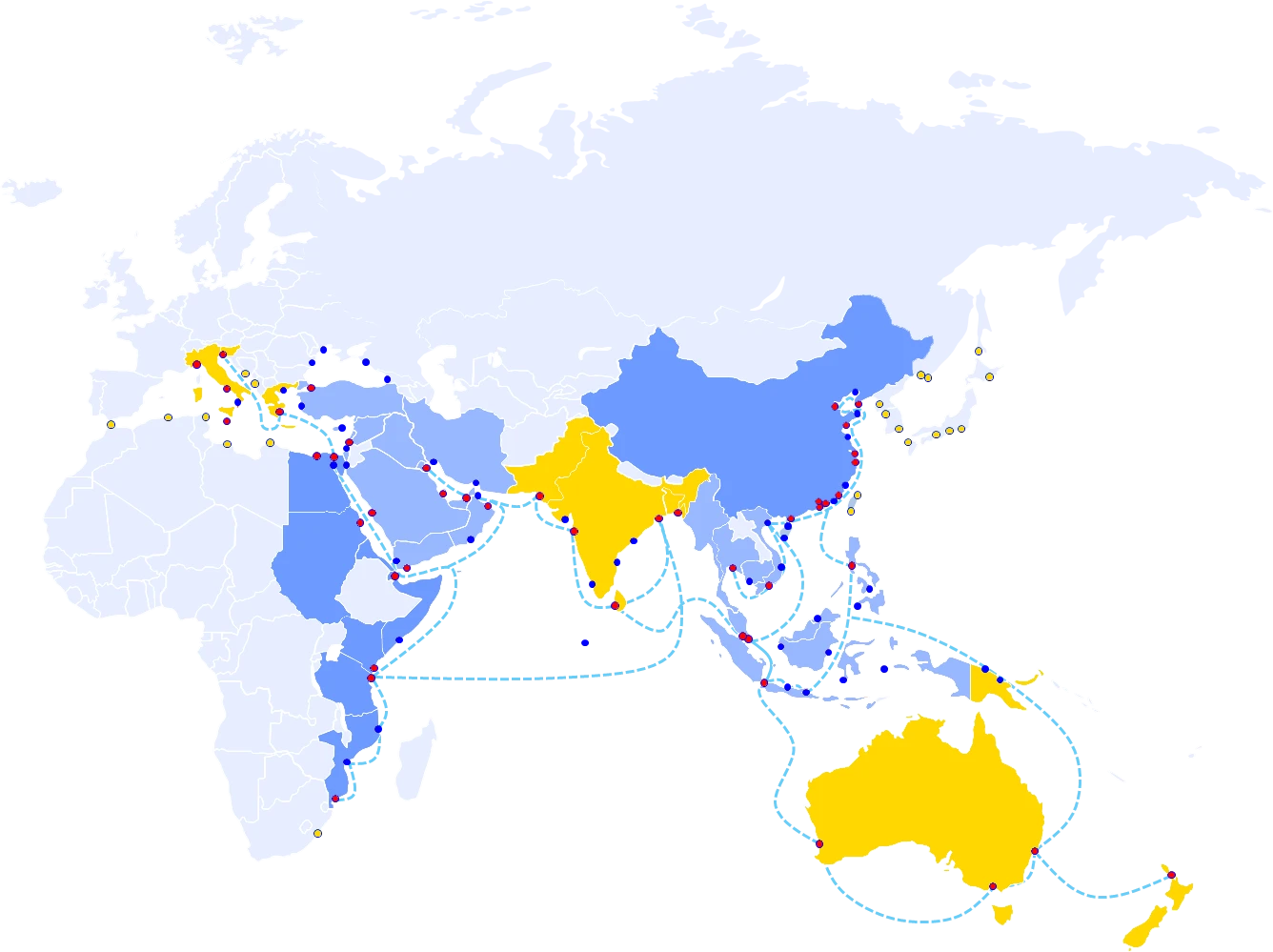 maritimesilkroadbol map,maritimesilkroadbol data,tendata,import export data