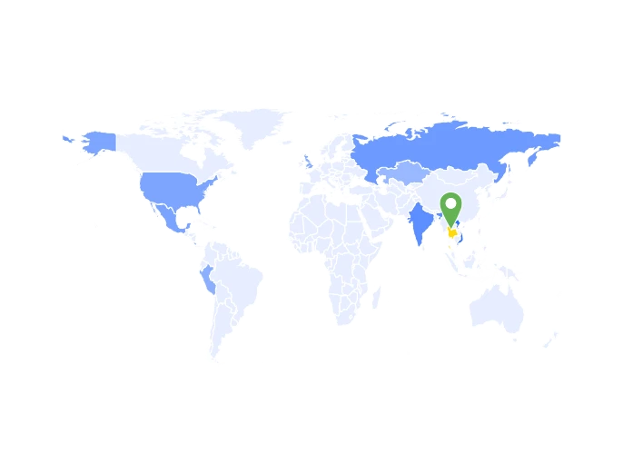 thailand map,thailand data,tendata,import export data