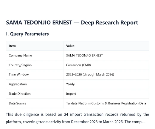 import export data