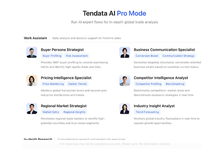 Tendata AI,AI Tendata AI,AI