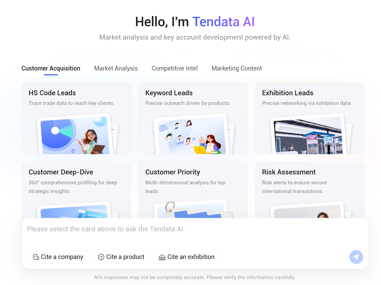 Tendata,Tendata AI,AI